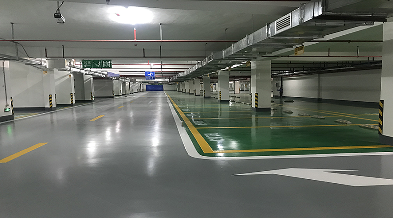 停车场地坪漆,车库地坪漆,地坪漆工程