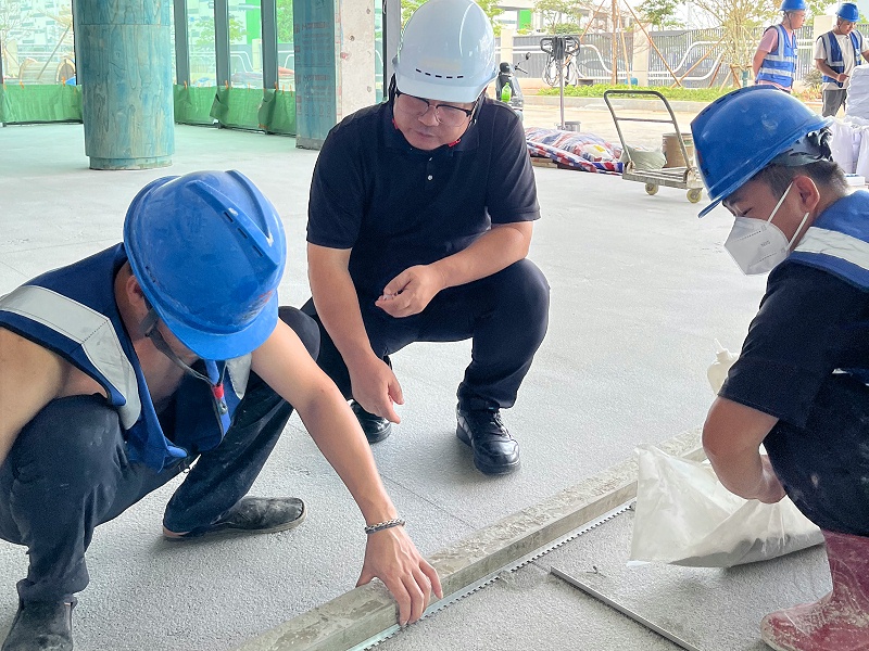 环氧磨石地坪施工