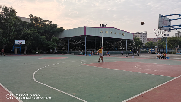 顺德区龙江镇世埠管理区选用地卫士篮球场地坪工程
