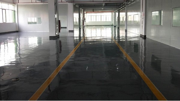广州市旺磁电子科技有限公司选用地卫士环氧地坪漆工程